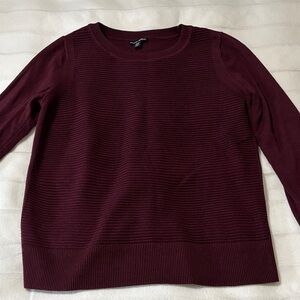 Women's Burgundy Sweater